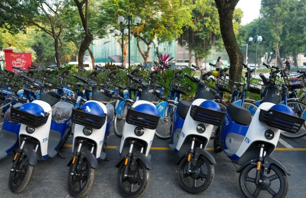 Hà Nội: Thí điểm xe đạp điện công cộng, “chìa khóa” giảm ô nhiễm không khí